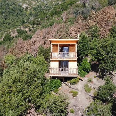 بيت خشبي Les De Lutina Poggio-Marinaccio